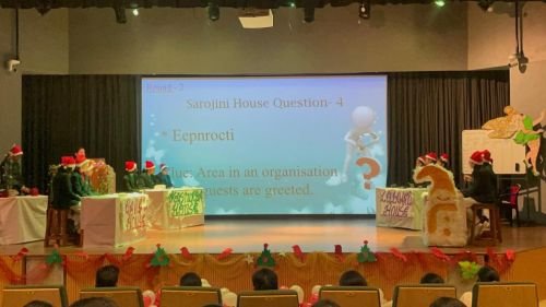 Christmas Cheer at Mody School